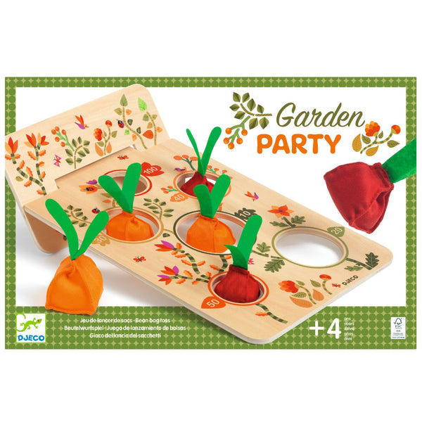 Djeco Bean Bag Toss Game - Garden Party