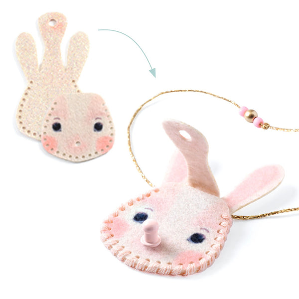 Djeco DIY Necklaces Kit - Dazzlers Secret Pendants