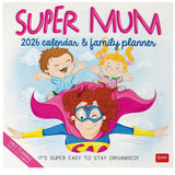 Legami 2026 Wall Calendar - Super Mom