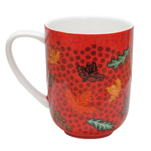 Oscardo Porcelain Mug 16oz - Leah Dorion: Fall Winds of Change
