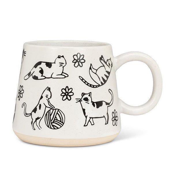Abbott Cats Stoneware Mug 17oz