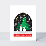 Rachel Ellen Design Holiday Boxed Cards 20pk: Mini Christmas Card, Bright Contemporary