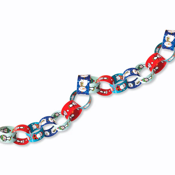 Rachel Ellen Designs Christmas Paper Chain Kit - Santa & Friends