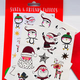Rachel Ellen Designs Temporary Tattoos - Santa & Friends