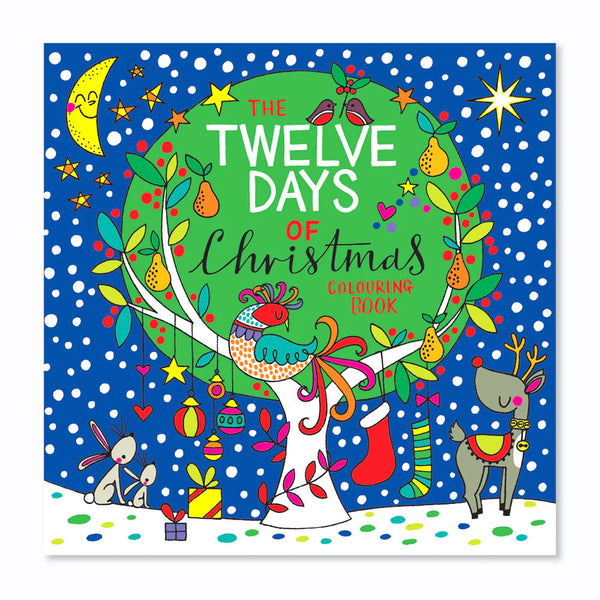 Rachel Ellen Designs Colouring Book - The Twelve Days of Christmas