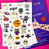 Rachel Ellen Designs Temporary Tattoos - Spooky Glow-in-the-Dark