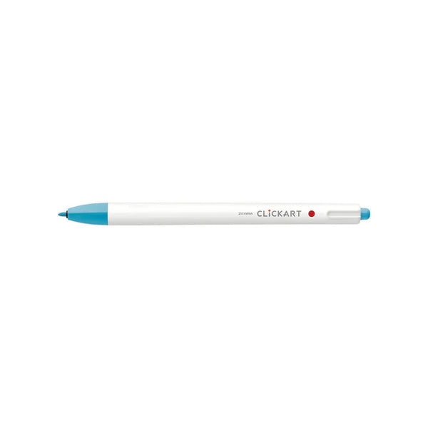 Zebra CLiCKART Retractable Marker Pen Set 6pk Dark Color Palette