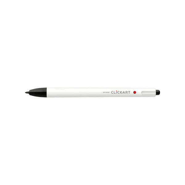 Zebra CLiCKART Retractable Marker Pen Set 6pk Dark Color Palette