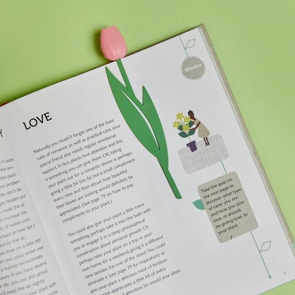 Balvi Tulip Silicone Bookmark - Assorted