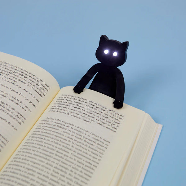 Balvi Meow Book Light - Black Cat