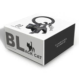 Metalmorphose Black Cat Keychain