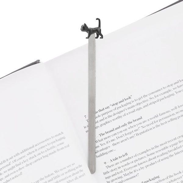 Metalmorphose Bookmark - Black Cat