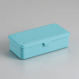 Toyo Steel Trunk Shape Toolbox T-190 Asahanada Soft Blue
