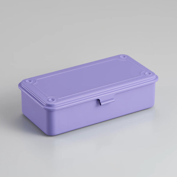 Toyo Steel Trunk Shape Toolbox T-190 Light Purple