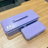 Toyo Steel Trunk Shape Toolbox T-190 Light Purple