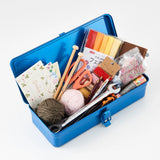 Toyo Steel Trunk Shape Toolbox T-320 Blue