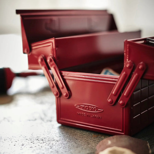 Toyo Steel Cantilever Toolbox ST-350 Red