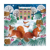 Museums & Galleries Boxed Holiday Cards 8pk Snowy Squirrels