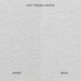 Etchr 100% Cotton Mixed Media Sketchbook, A6 Portrait, Cold Pressed