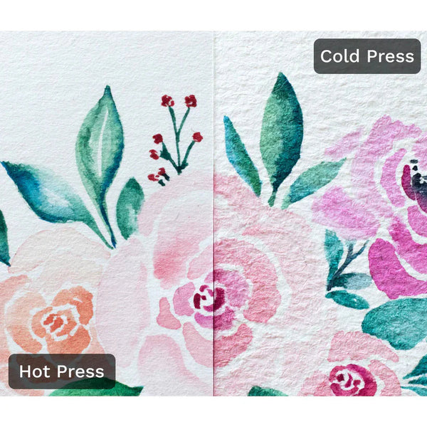Etchr 100% Cotton Mixed Media Sketchbook, A6 Portrait, Cold Pressed