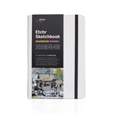 Etchr 100% Cotton Mixed Media Sketchbook, A5 Portrait, Hot Pressed