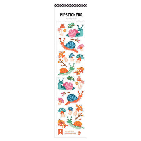 Pipsticks PipStickers Set - Just Slow With It Snails