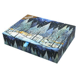 Peter Pauper Press Holiday Boxed Cards 20pk: Winter Nightfall