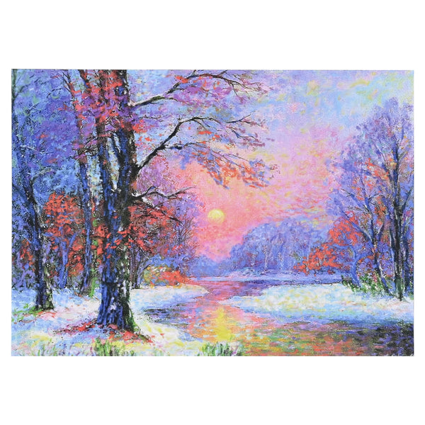 Peter Pauper Press Holiday Boxed Cards 20pk: Winter Daybreak