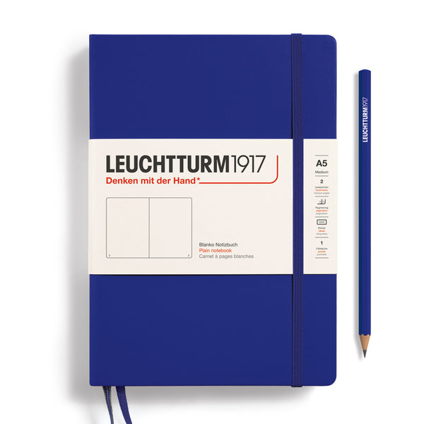 Leuchtturm1917 A5 Medium Notebooks - Blank INK