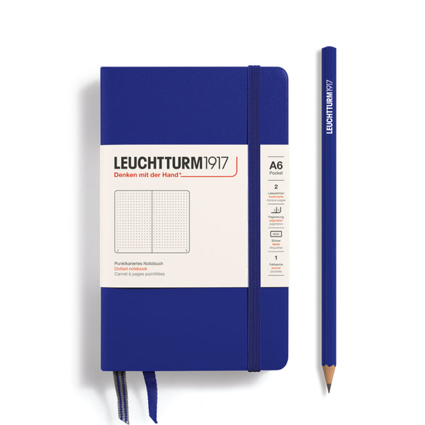 Leuchtturm1917 A6 Pocket Notebooks - Dotgrid INK