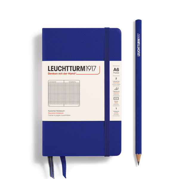 Leuchtturm1917 A6 Pocket Notebooks - Grid INK