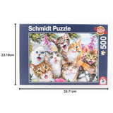 Schmidt 500pc Puzzle - Cat Selfie