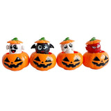 Hoot Halloween Pull-Back Pumpkin Toy Cars 4pk