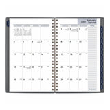 At-A-Glance 2026 Agenda - Weekly/Monthly, Traditional Grey