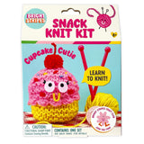 Bright Stripes Snack Knitting Kit - Cupcake Cutie