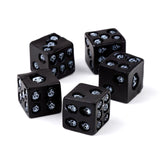 Puckator Black Skulls Dice Set 5pk