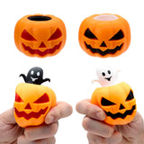 Puckator Squeezy Pumpkin Ghost Pop-Out Toy, Assorted