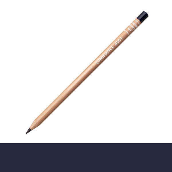 Caran d'Ache 6901 Luminance Coloured Pencils ANTHRAQUINE BLUE