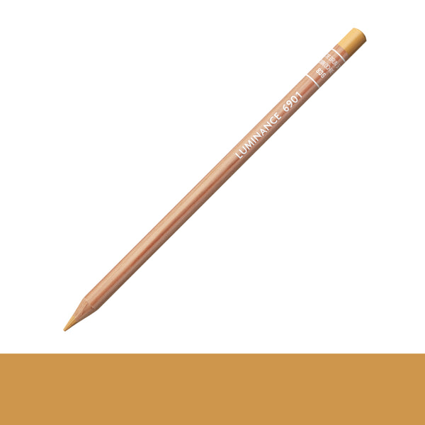 Caran d'Ache 6901 Luminance Coloured Pencils BROWN OCHRE 50%
