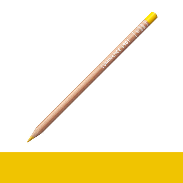 Caran d'Ache 6901 Luminance Coloured Pencils INDIA YELLOW