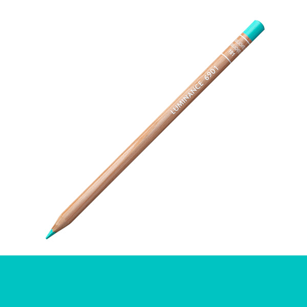 Caran d'Ache 6901 Luminance Coloured Pencils LT MALACHITE GREEN