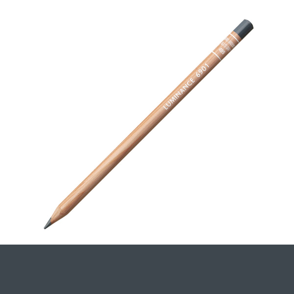 Caran d'Ache 6901 Luminance Coloured Pencils SLATE GRAY