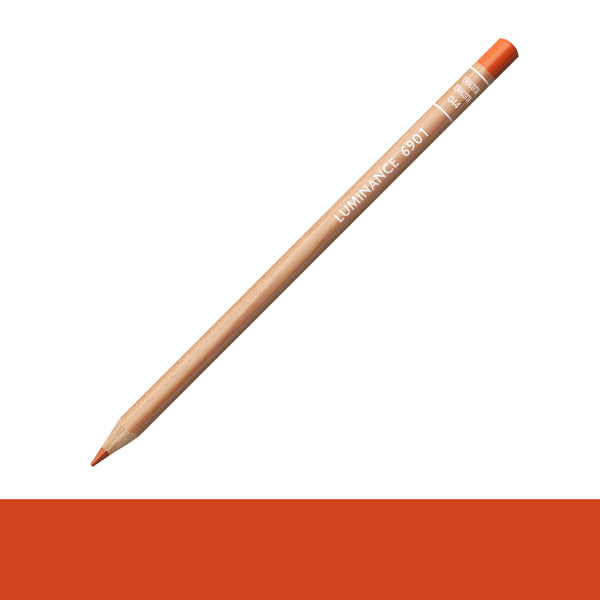 Caran d'Ache 6901 Luminance Coloured Pencils TERRACOTTA