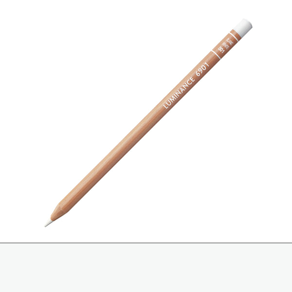Caran d'Ache 6901 Luminance Coloured Pencils WHITE