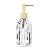 ABBOTT Fluted Glass Pump Bottle