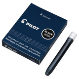 Pilot Fountain Pen Ink Cartridges 6pk Black