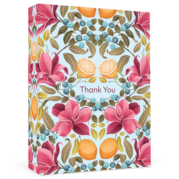 Pomegranate Thank You Notecards 10pk Catherine Marion: Lemons & Magnolia