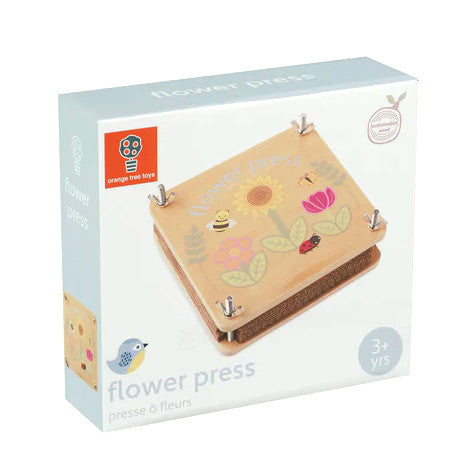 Orange Tree Toys Wooden Flower Press
