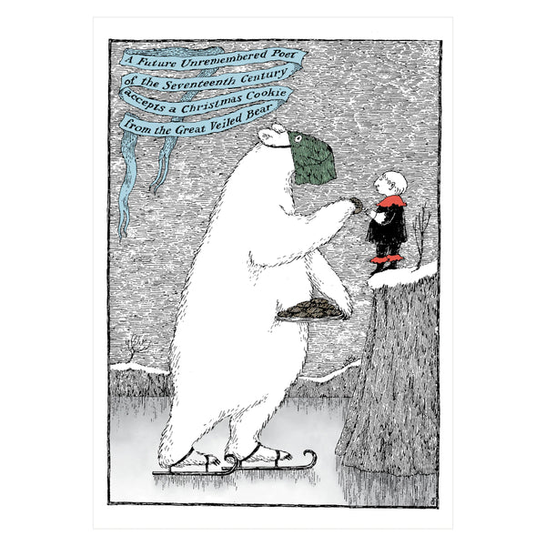 Pomegranate Holiday Boxed Cards 20pk: Edward Gorey Assortment
