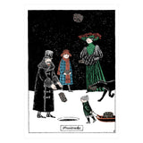 Pomegranate Holiday Boxed Cards 20pk: Edward Gorey Assortment